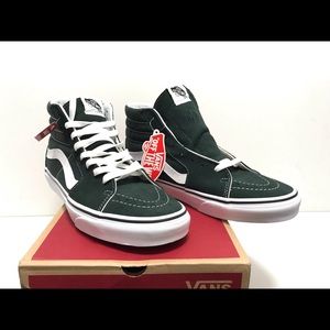 💯 NWT VANS SK8 HI sz 10 NEW SCARAB/WHITE SUPREME